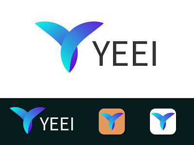 Letter Y modern logo design