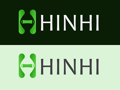 Letter H modern logo design