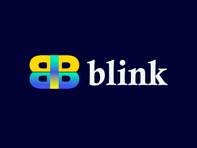 B-Link Modern Logo Design