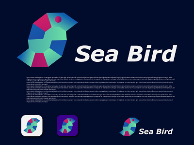S+ Bird logo design