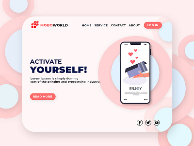 Mobile App Landing Page