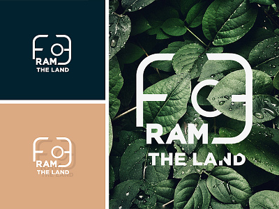 Frame The Land Photography logo design