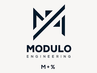 Modulo Engineering Logo design.