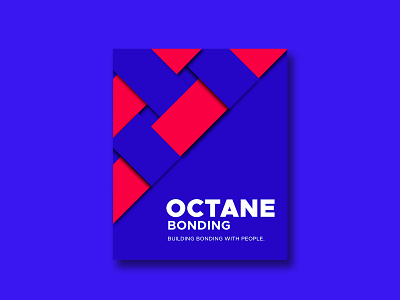 Sharing Octane Bonding Poster Design. abstract adobe branding flyer goutam graphics graphicart illustration illustrator minimalist poster posterize vector
