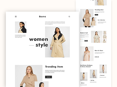 Fashion E-commerce Theme