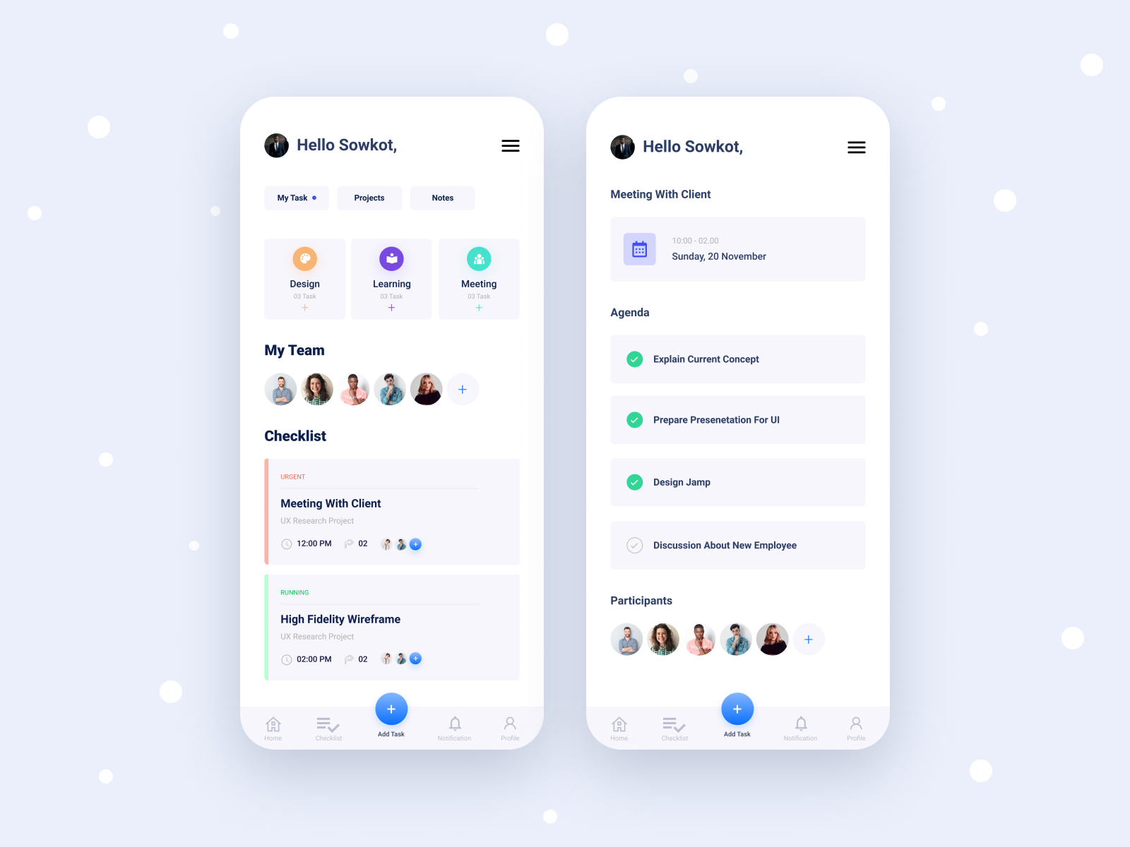 Task Planner App by Sowkot 🔥 on Dribbble