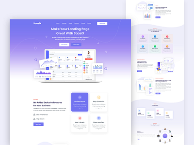 Saas Landing Page