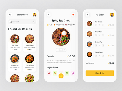 Food Delivery App by Sowkot 🔥 for Pixency on Dribbble