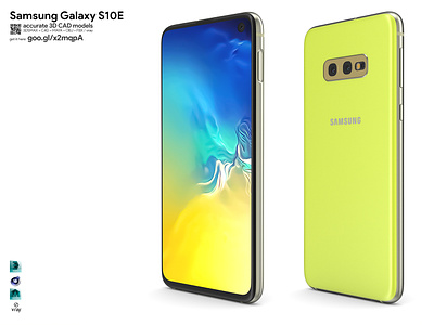 Samsung Galaxy S10E - accurate 3D CAD model 3d cad 3ds 3dsmax c4d c4dr18 cad fbx for sale galaxy galaxy-s10 marketplace maya modelling obj rendering s10e samsung samsung galaxy turbosquid