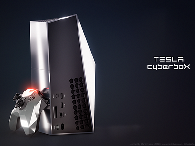 Tesla CyberboX gaming console concept