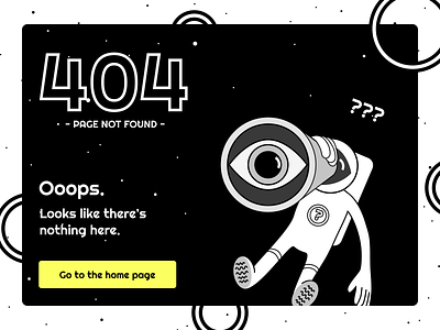 Daily UI Challenge - 404 Page