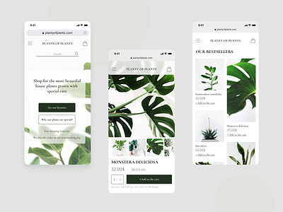 House plants :: online store :: mobile version