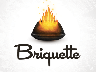 Briquette App app bearded briquette campfire