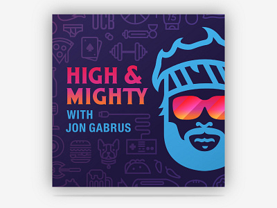 High Mighty Podcast icons illustration podcast