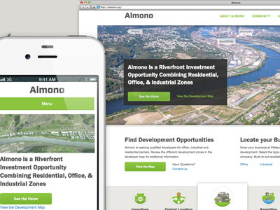 New Almono site