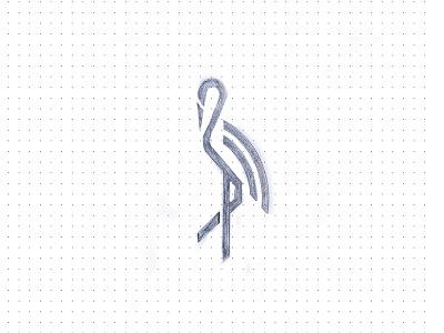 Sketch for Stork birdlogo brand branding creative logo flat icon illustration illustrator logo logo design logo mark logodesign logotype simple sketch stork symbol ui uiux vector