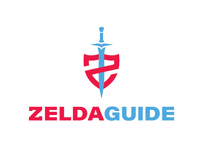 Gaming Logo Design For "Zelda Guide" brand branding creative logo flat gaminglogo icon illustration illustrator lettering lettermark logo logo design logo mark logotype minimal symbol ui ux vector wordmark