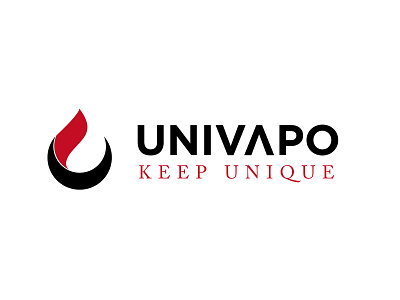 Logo for "Univapo" bestlogo brand branding design dribbble icon illustration illustrator letterlogo logo logo design logodesigner logomaker logotype ui uniquelogo ux vector web wordmark