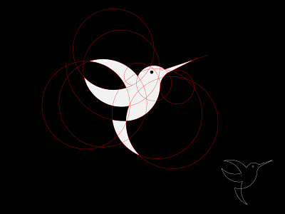 Hummin Bird Grid for Logo.