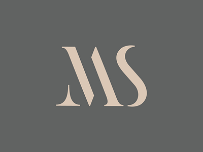 MAS elegant fashion luxury m mas minimal modern monogram ms wordmark