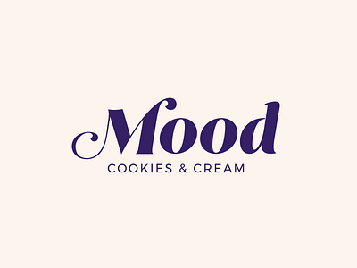 Ice Cream Brand icecream logo playful type wordmark