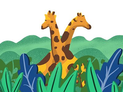 A giraffe Love africa animal animals children flora floral flowers forest giraffe kids landscape love nature plants trees wild zoo