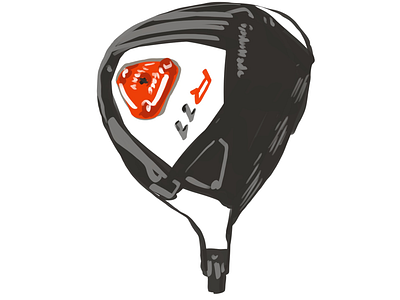 Taylormade R11 driver driver equipment golf golf club golf driver golfer illustration nature sport sport club sports