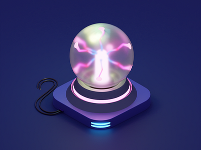Plazma Orb 3D 3d blender illustration orb render