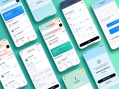 Medcard24 - redesign medical service (Patient Portal App) account app appointment chat clinic design designthinking doctor figma ios medcard medical mobile patient productdesign redesign search ui ux videoconsultation