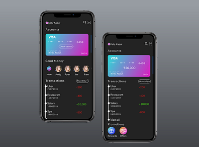 Payment app app design mobile ui ux