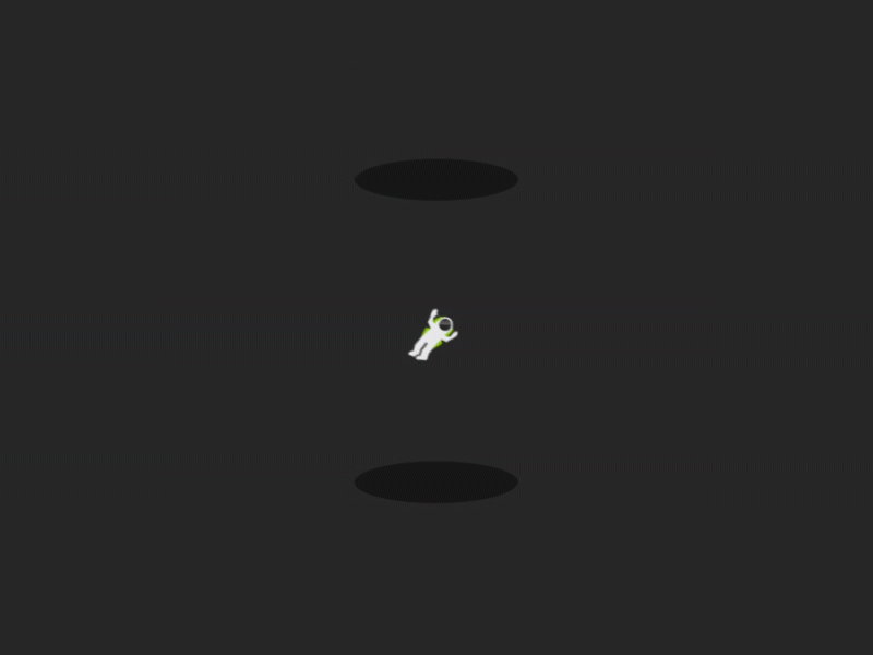"Almost.....there.....gah!" animation app astronaut loader motion rocket space web