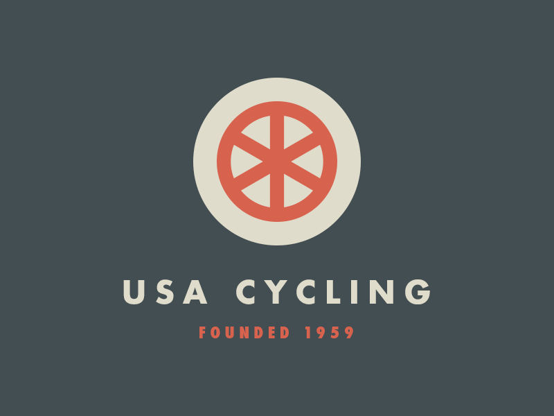 USA Cycling Idea bicycle concept cycle cycling gear gif idea rebranding wheel