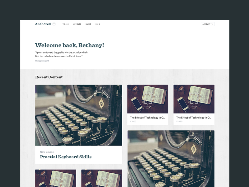 Anchored dribbble