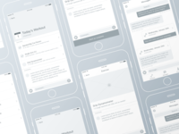 iOS Wireframes