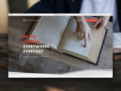 Northland • The Distributed Church blog futura mission photography ui ux video vision web website