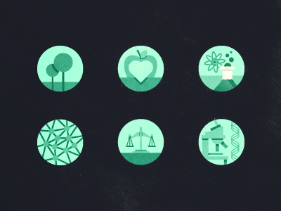 Branding Elements / Icons brain branding elements icons logo mark science texture