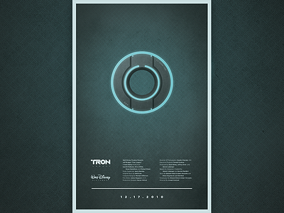 Tron Movie Poster illustration movie poster retro school texture tron