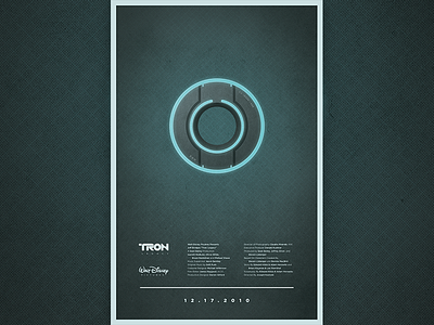 Tron Movie Poster