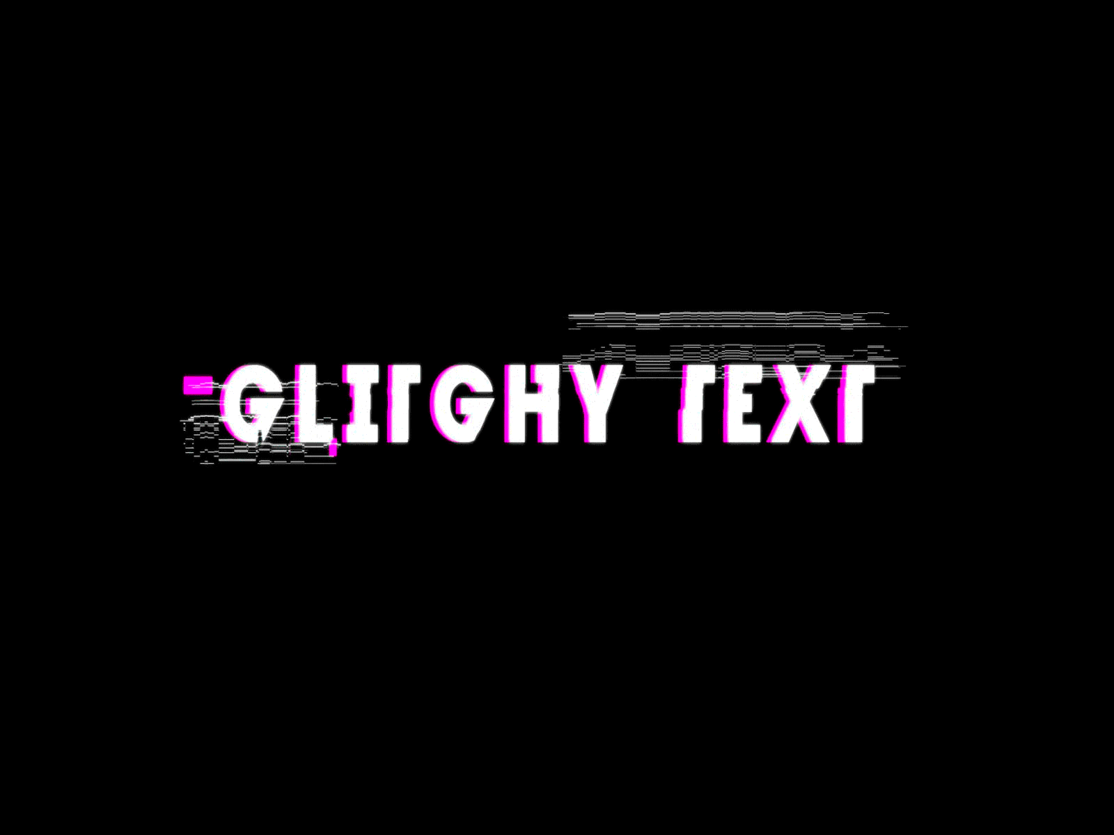 Glitch Effect 2d animation design digital gif glitch glitch effect lviv motion motion design noise text typography