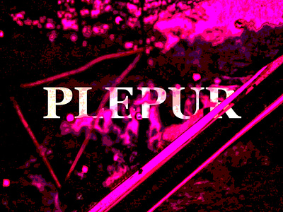 PLEPUR // DAY56 - Feekaj baugasm blue debut design dribbble future gradient illustration illustrator liquify painting pattern photoshop poster print purple purpose rainbow typo vector