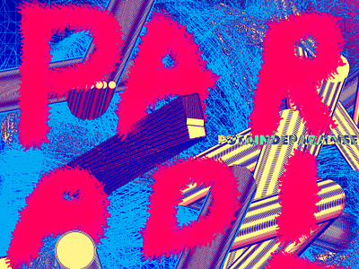 PARADISE // DAY60 - Feekaj baugasm blue branding design dribbble gradient hamza heaven icon logo painting paradis paradise pattern photoshop pink rose typography vector weird