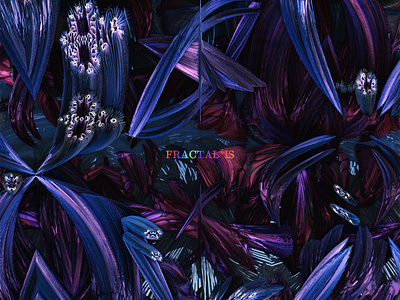 FRACTALIS // DAY64 - Feekaj baugasm blue debut design dribbble flat design flower fractal fractale future gradient illustration illustrator liquify painting pattern photoshop purple rainbow rainbows