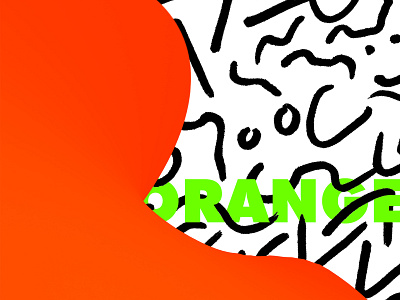 ORANJ // DAY72 - Feekaj baugasm bauhaus blue debut design dribbble future gradient green liquify memphis orange orange logo oranges painting pattern pattern art patterns photoshop purple