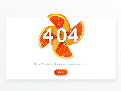 404 UI Concept