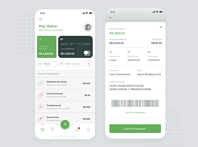 Banking app app app design bank bank app bank card banking branding business business card card clean colors credit finance illustration inspiration interfaces ios mobile ui