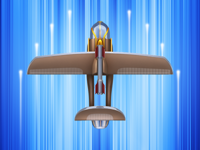 Airplane game concept airplane concept fly game lights speed
