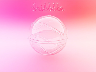 Glossy dribbble