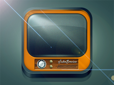 iOS icon Tube Service icon ios old tube tv