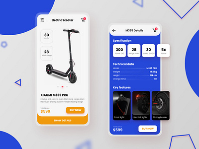 Electric scooter App
