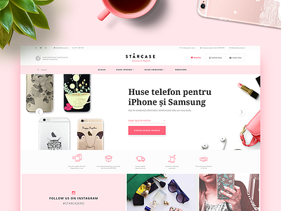 Starcase case girly iphone pink samsung shop smartphone web website